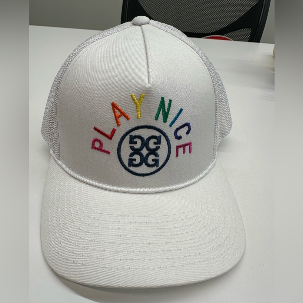 New G/Fore Mens Play Nice Golf Hat